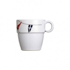 Чайная чашка нескользящая (7,8х7,2 см), "Regata", 6 шт