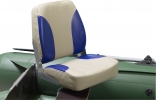 Кресло раскладное с поворотным механизмом мягкое