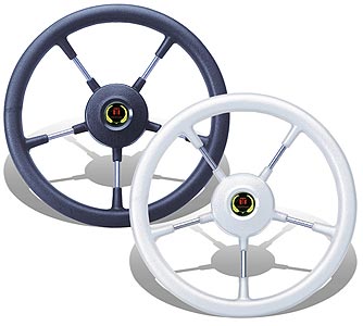 Рулевое колесо «Como», белый обод. Диаметр 320 мм.