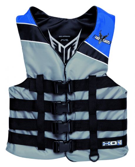 Спасательный жилет «Infinite», серый с синим, размер XXL